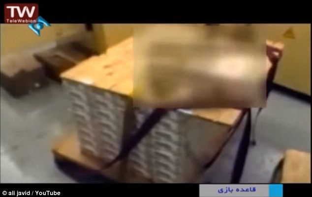Iran shows US ransom money