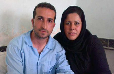 Iranian pastor Yousef Nakerkhani and his
                          wife Tina, prisoners of Christ in Iran.